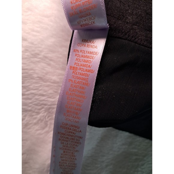 SAVAGE X FENTY Size 36D A Little Tart Unlined Bra That's Hella Plaid Black NWT - Picture 11 of 12